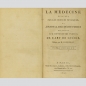 Antoine François de Fourcroy: La Médecine éclairée par, 3 Bände 1791. Selten