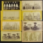Stereofotografie: Sammlung von 33 Fotos Italien versch. Firmen um 1880-1900.