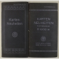 Otto Heck & Ficker: 2 Jugendstil-Musterbücher mit Originalkarten 1909