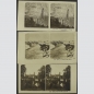 Stereofotografie: Sammlung 12mal I. Weltkrieg, div. Motive.