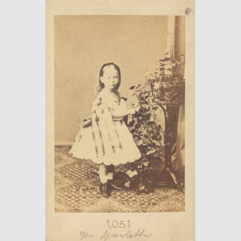 Prinzessin Charlotte von Preussen, CDV um 1865