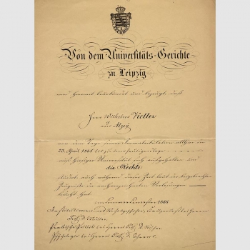 Brückner, Prof. Bruno. Deutscher luther. Theologe, Direktor Univers. Leipzig 1869