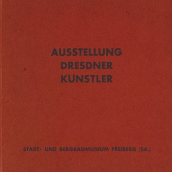 Ausstellung Dresdner Künstler 1946, extrem seltener Katalog