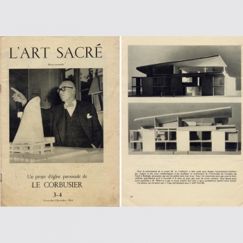 Corbusier: L’Art Sacrè Revue manuelle 1964