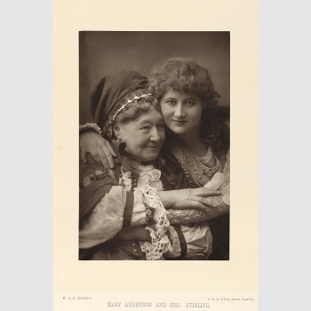 Downey, W. & D.: Marry Anderson and Mrs. Stirling um 1885