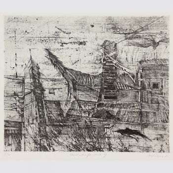 Düker, Wilfried: Landschaft mit Y.