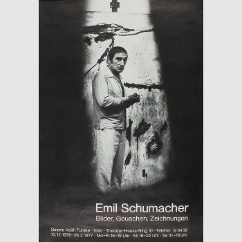 Schumacher, Emil: Galerei Veith Turske, Köln 1977.