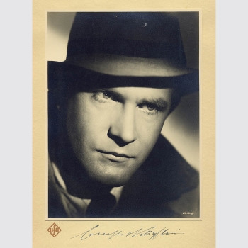 Klipstein, Ernst von: UFA-Original, signiert