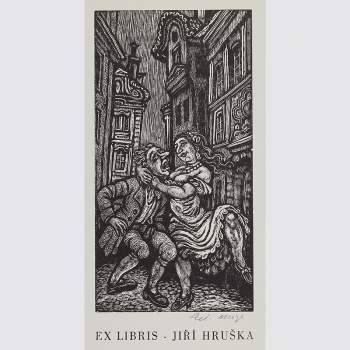 Exlibris für Jiri Hruska.