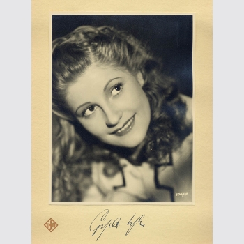 Uhlen, Gisela: UFA-Original, signiert
