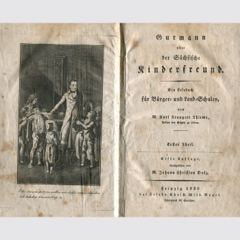 Gutmann oder der sächsische Kinderfreund - 1836
