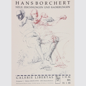 Borchert, Hans: Ausstellung Galerie Libertas 1984