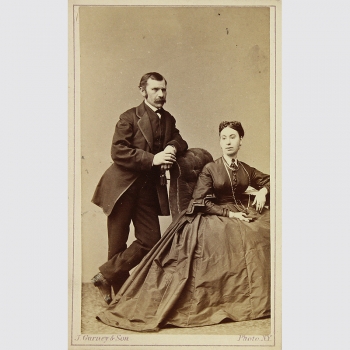 Atelier Jeremiah Gurney & Son, Broadway, New York, Paar um 1860