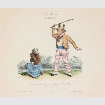 La Fontaine Fable III, um 1820