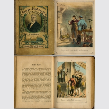 George Stevenson der Vater der Eisenbahnen, EA 1873