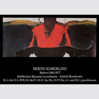 Koberling, Bernd: Ausstellungsplakat Städtisches Museum Leverkusen 1978
