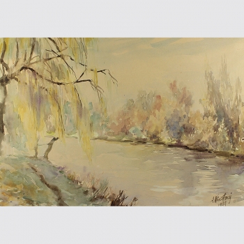 Nicofskij, A.: Impressionistische Landschaft