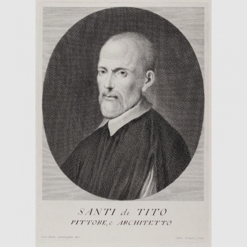 Santi di Tito, ital. Maler - Gestochen von Carlo Gregori um 1750