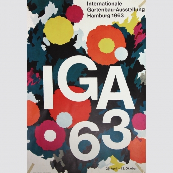 Internationale Gartenbau-Ausstellung, Hamburg 1963.
