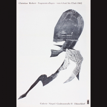 Rickert, Christian: Fragmentcollagen. Galerie Niepel