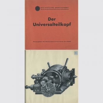 Der Universalteilkopf 1942, umfangreich bebildert