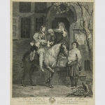 G. Metzu: Der Knappe und der Edelmann, 1776