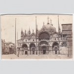 Ponti, Carlo: Vendig, Kirche San Marco, Aufnahme um 1865