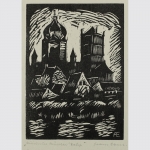 Egert, Franz: Expressionistischer Linolschnitt um 1925. Münster.