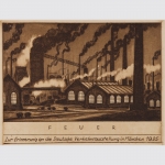 FEUER. Zur Erinnerung an die Deutsche Verkehrsausstellung in München 1924.
