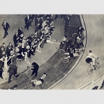 Aufregung im Sechstagekessel New York 1938