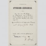 Professor Karl von Pfeufer, Universität Heidelberg 1849