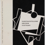 Kunstausstellung Dresden - Stuttgart. 1957