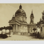 Turin. Chiesa Reale di Superga. Albumin um 1880