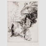 Heubner, Friedrich: Robinson Crusoe, handsigniert 1922