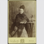 Braatz, Jul.: Sehr schönes Damenportrait um 1885