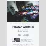 Wibmer, Franz. Duze formaty. Ausstellungsplakat Polen 2002.