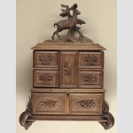 Original Brienzer Schmuckkästchen um 1900.