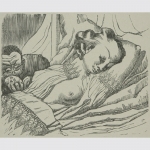 Teutsch, Walter: Imogen. Holzschnitt 1918