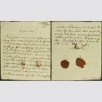 Über 100 Briefe aus dem Nachlass General Alexander Heinrich von Thile. 1792