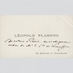 Flameng, Léopold. Berühmter französischer Maler