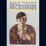 Beckmann, Max: Ausstellungsplakat Josef-Haubrich-Kunsthalle Köln 1984.