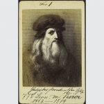 Leonardo da Vinci. CDV um 1870.
