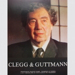 Clegg & Guttmann. Ausstellungsplakat Württembergischer Kunstverein 1988