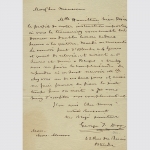 Doo, George Thomas: Berühmter Kupferstecher, Brief 1842