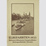 Elbefahrten 1933
