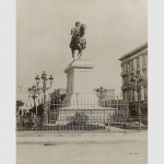 Zangaki Brothers: Alexandrien - Statue Mohamed Aly, um 1880