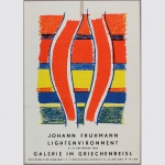 Fruhmann, Johann: Lightenvironment. Ausstellung Wien 1968.