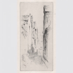 Leheutre, Gustave: La Rue du Petit-Gars. A Tours.