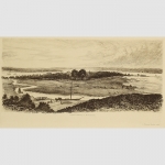 Grolmann, W.: An der Havel. Originalradierung 1895.