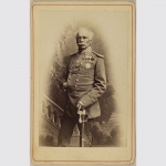 Hartmann, Jakob von: General der Infanterie. Seltene Aufnahme um 1870
